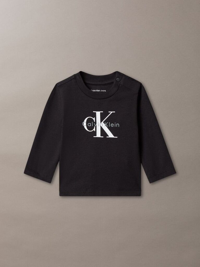 Black Newborn Long Sleeve T-Shirt  Newborn
