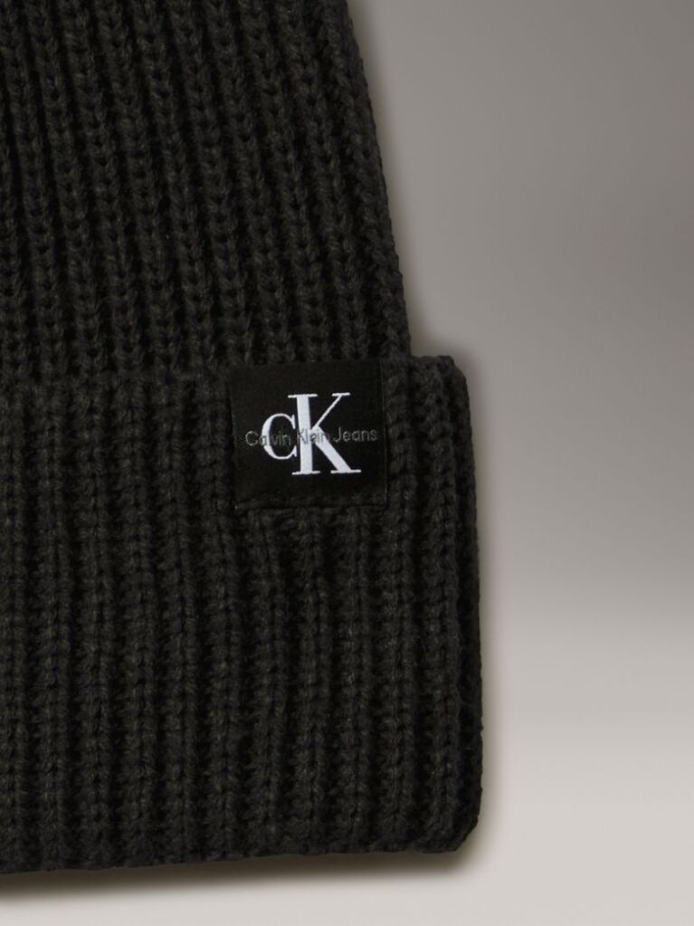 Black Kids' Scarf & Beanie Set  Kids Unisex