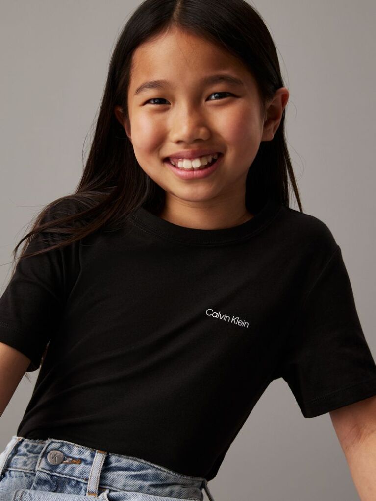 Black Kids' T-Shirt  Kids Unisex