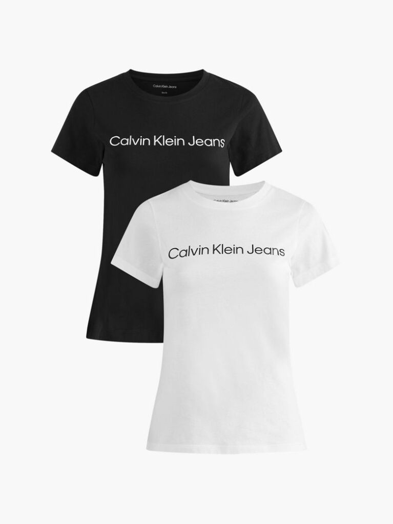 Multi 2 Pack Institutional Logo T-Shirts  Women