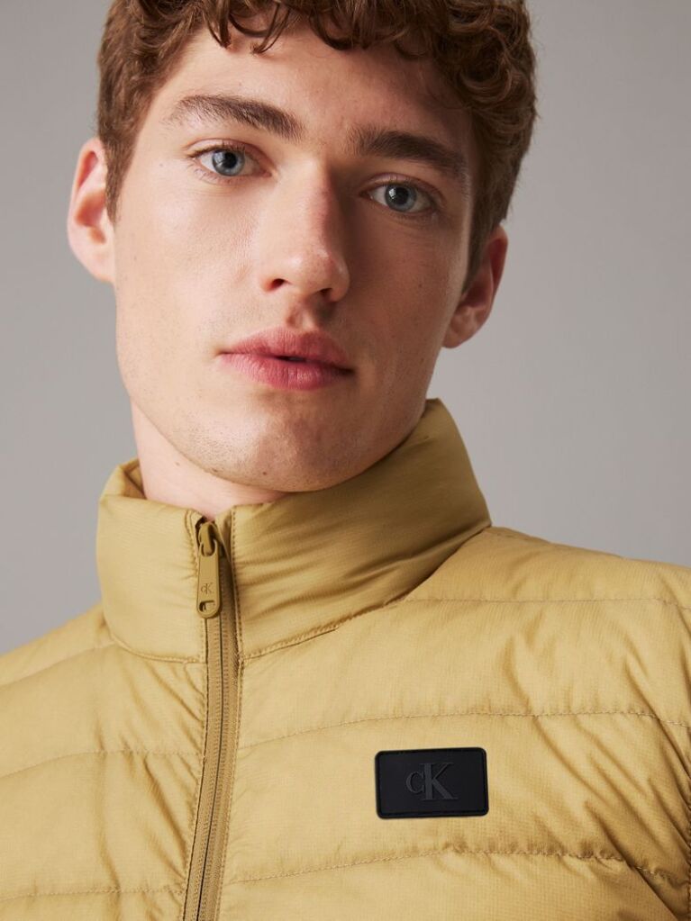 Green Lightweight Down Puffer Gilet  Men