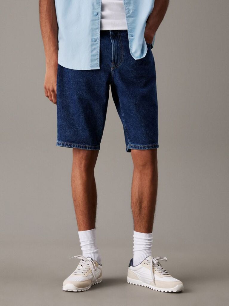 Denim Regular Denim Shorts  Men