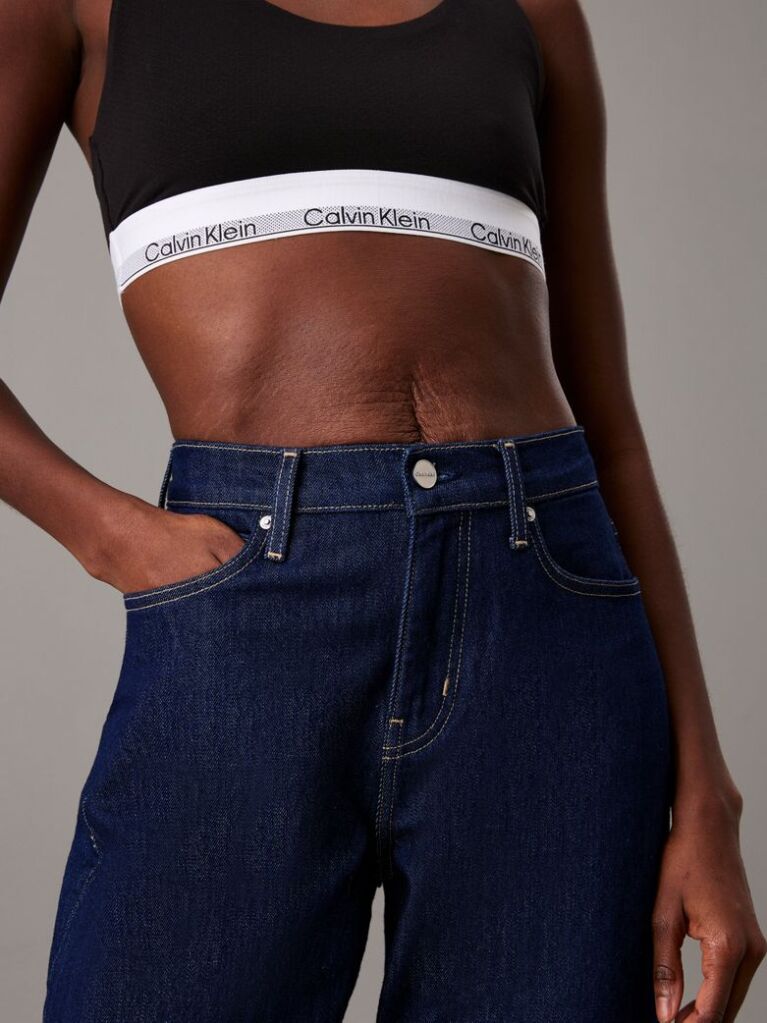 Denim Relaxed Flared Jeans  Women