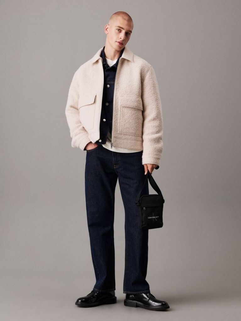 Black Crossbody Bag  Men