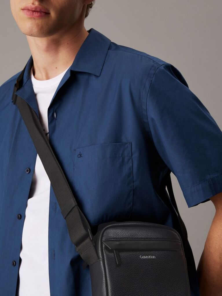 Black Reporter Bag  Men