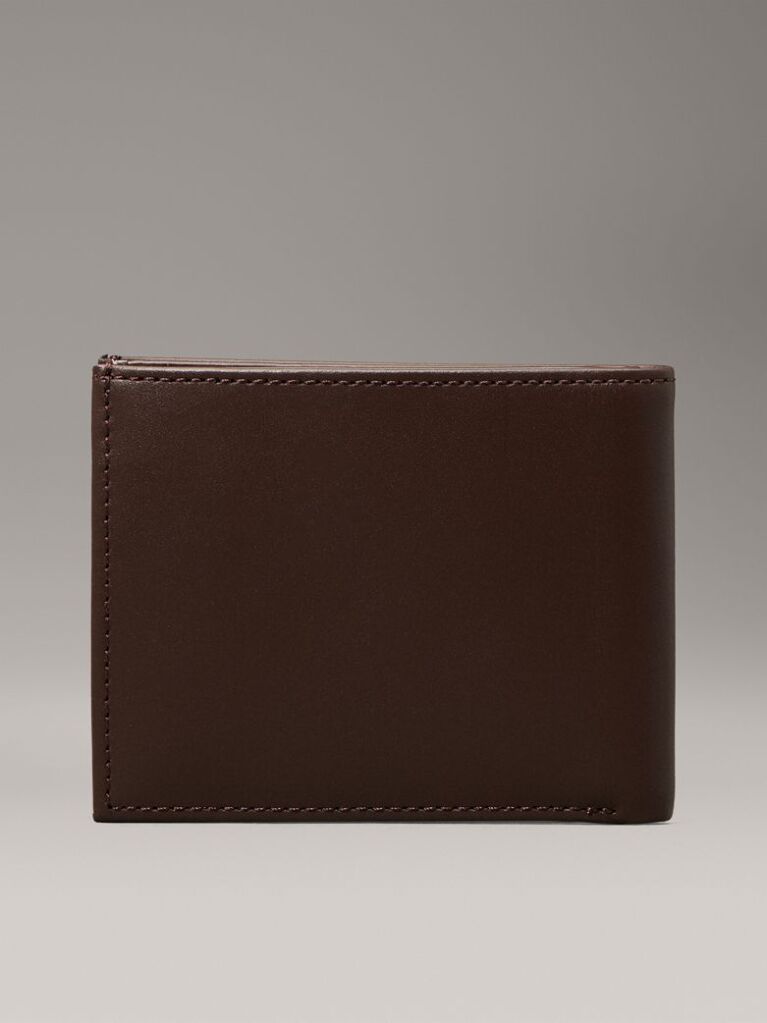 Brown Leather Cardholder  Men