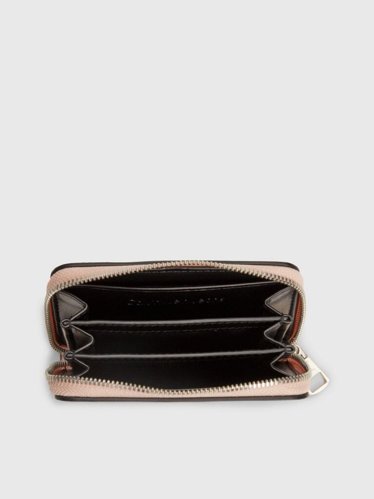 Pink Logo Zip Around Wallet  Women