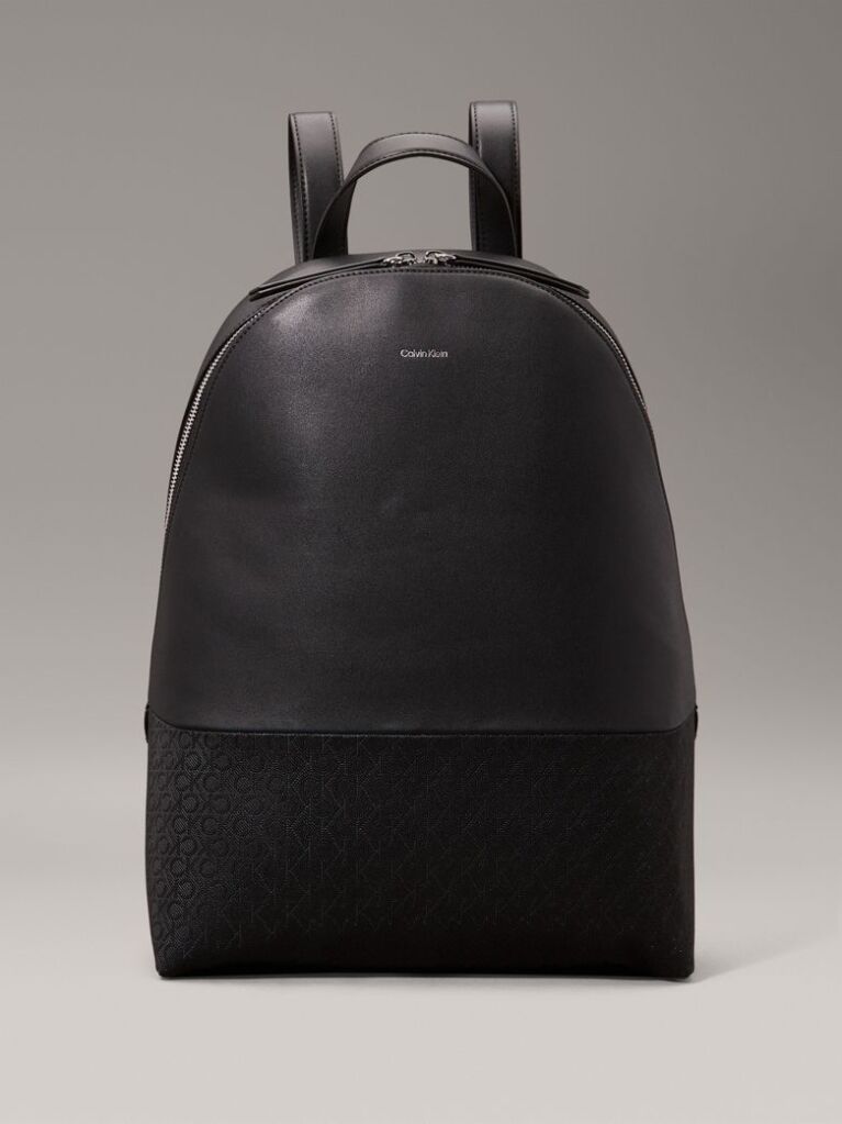 Black Logo Backpack  Women