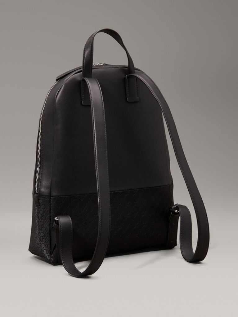 Black Logo Backpack  Women