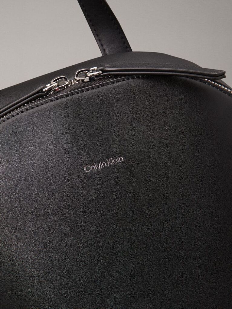 Black Logo Backpack  Women