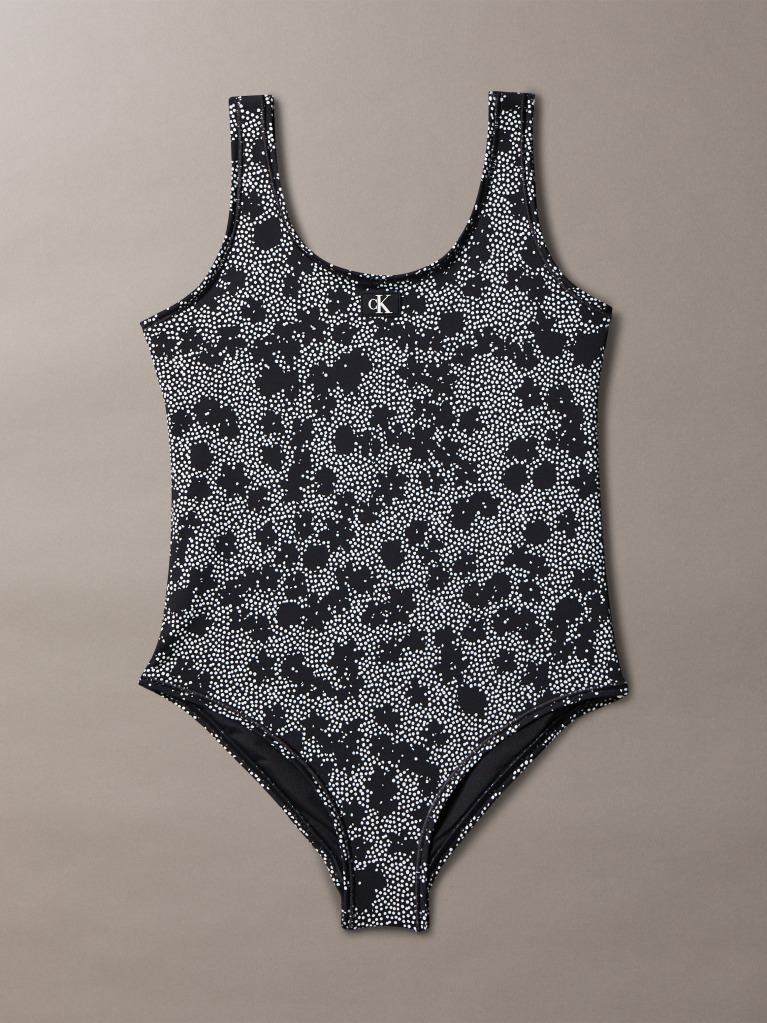 Black Girls Swimsuit - CK Monogram  Girls