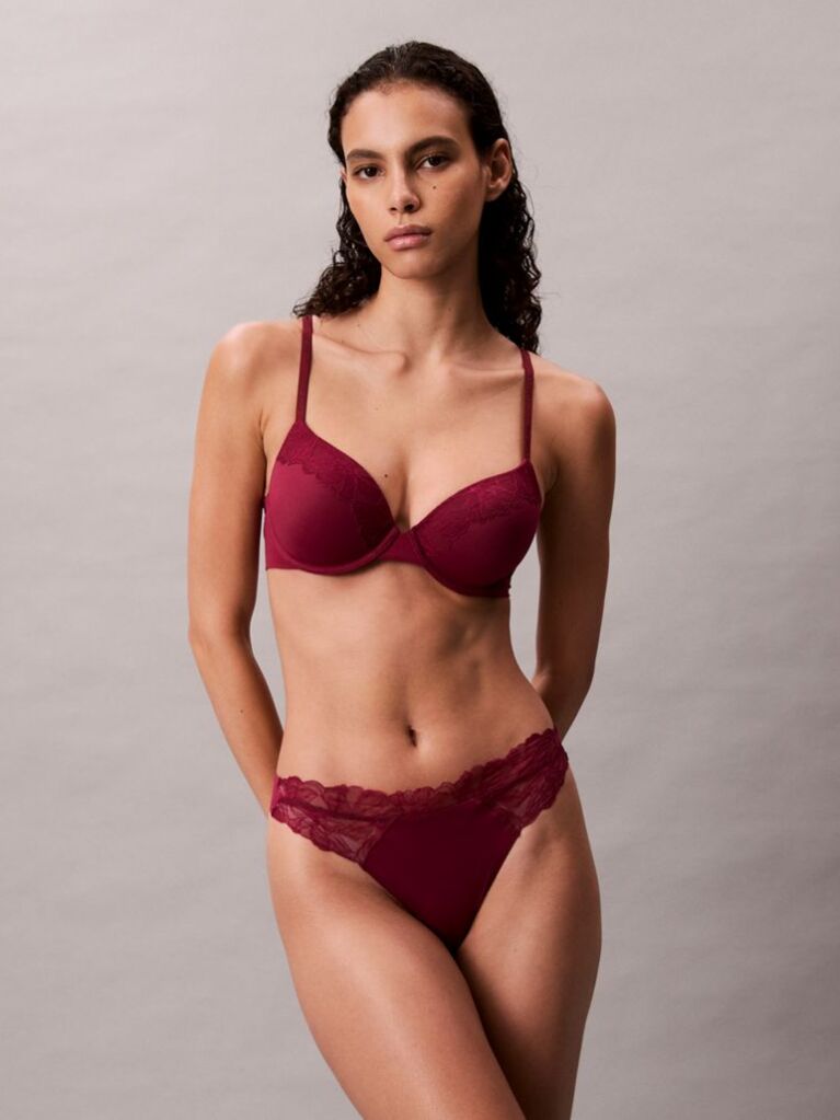 Pink Thong - Perfectly Fit Lace  Women