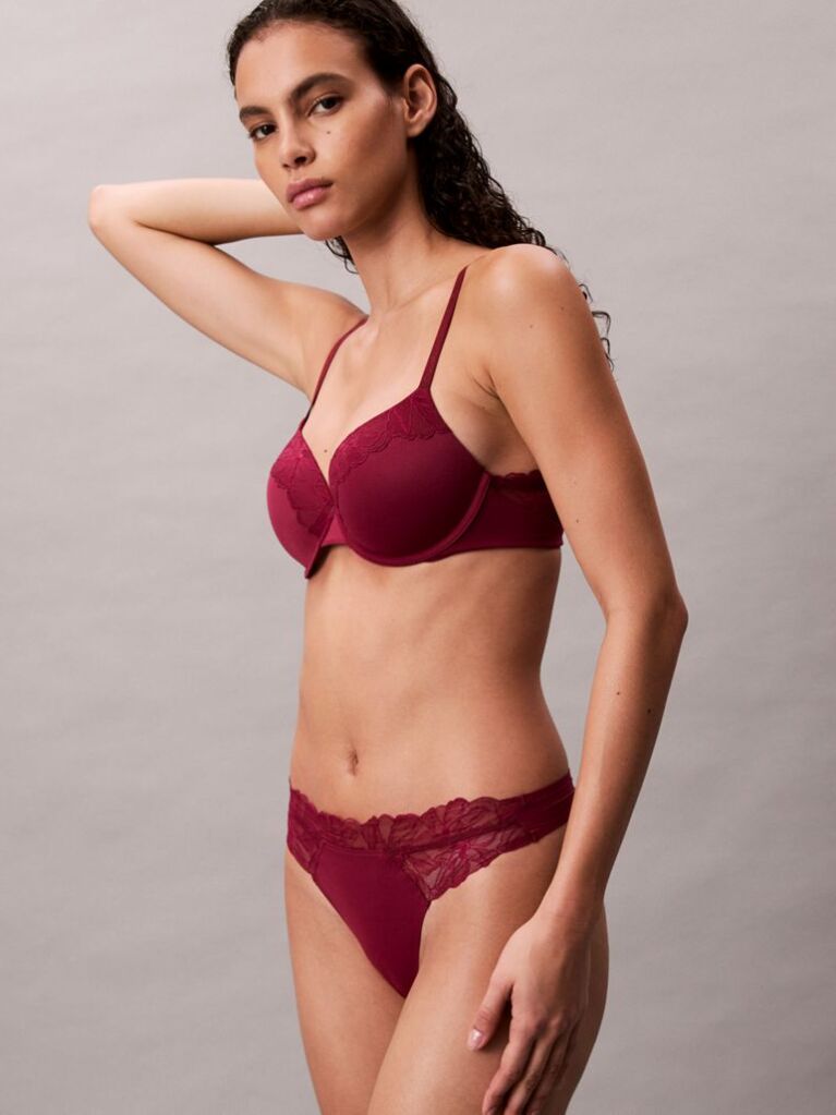 Pink Thong - Perfectly Fit Lace  Women