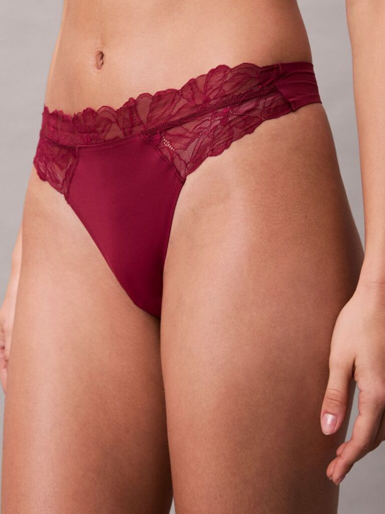 Pink Thong - Perfectly Fit Lace  Women