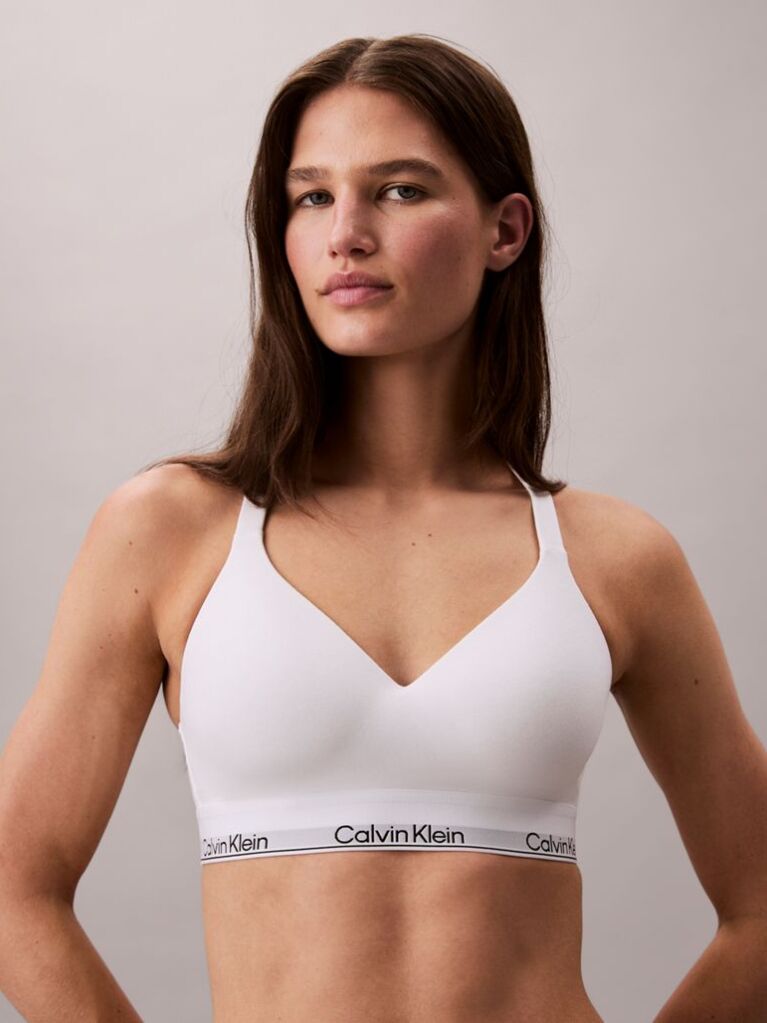 White Lift Bralette - Icon Cotton Modal  Women