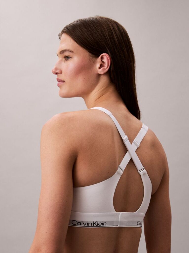 White Lift Bralette - Icon Cotton Modal  Women