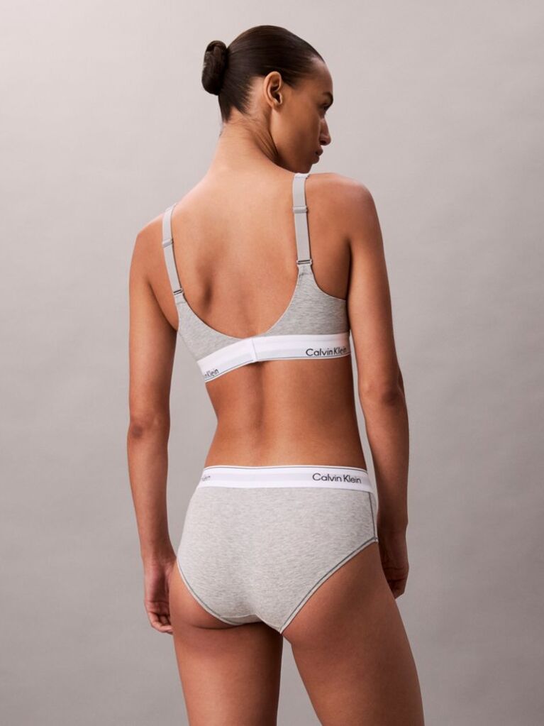 Grey Lift Bralette - Icon Cotton Modal  Women