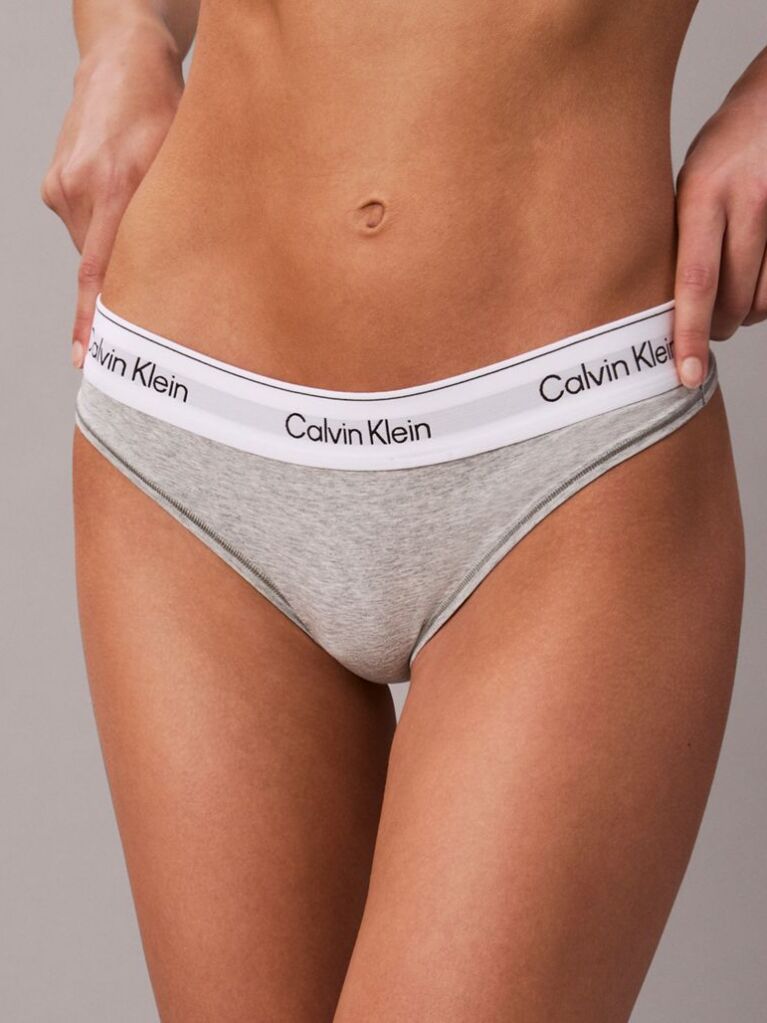 Grey Thong - Icon Cotton Modal  Women