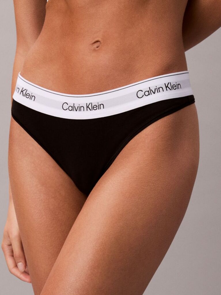 Black Thong - Icon Cotton Modal  Women