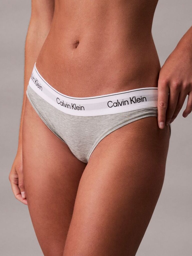 Grey Bikini Briefs - Icon Cotton Modal  Women