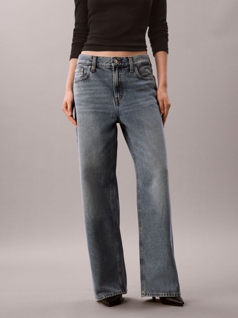 Denim Low Rise Baggy Jeans  Women