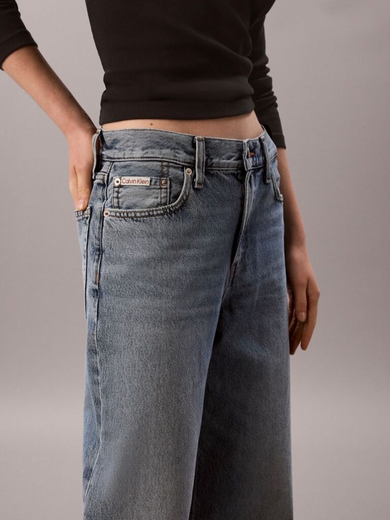 Denim Low Rise Baggy Jeans  Women