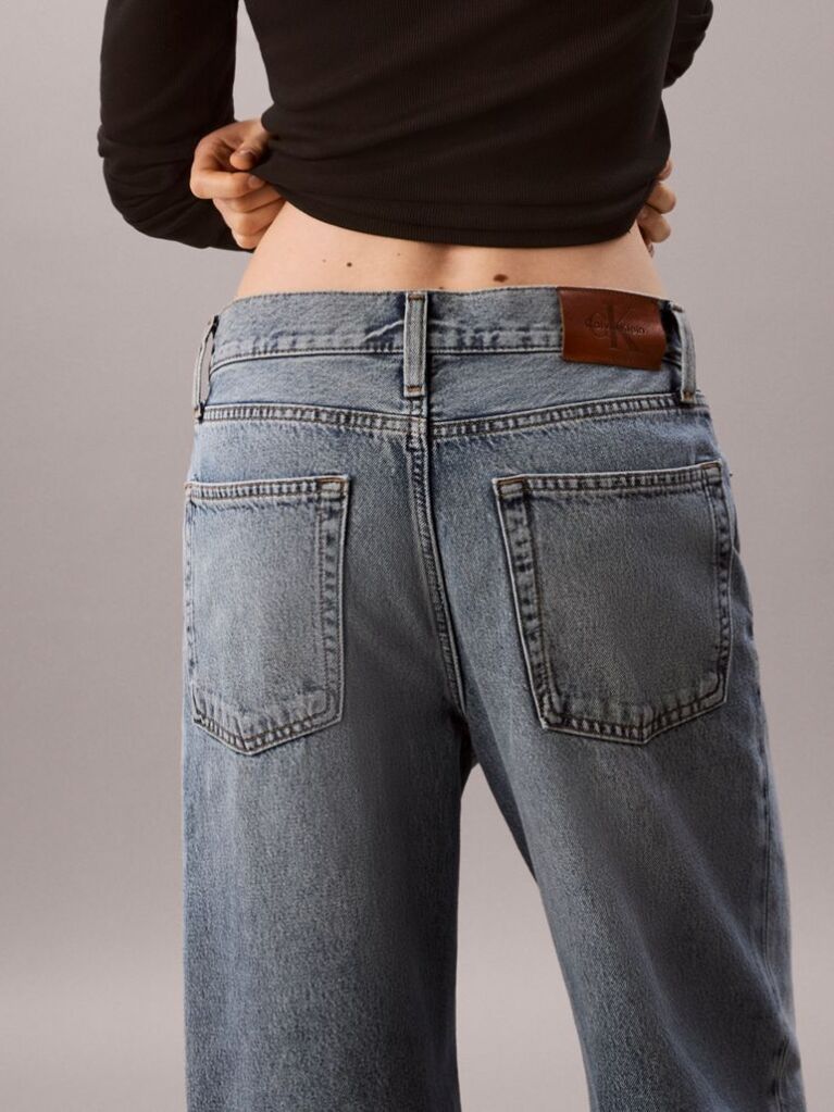 Denim Low Rise Baggy Jeans  Women
