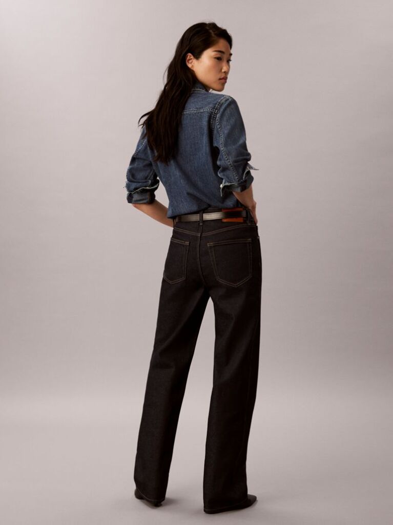Denim High Rise Loose Jeans  Women