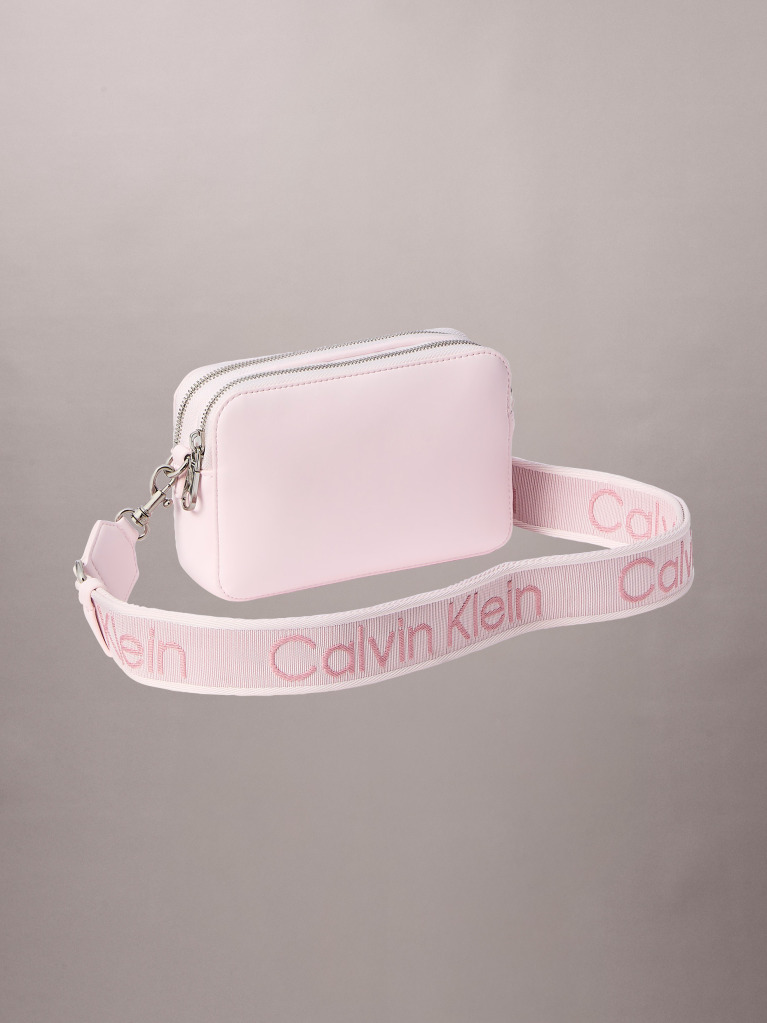 Pink Convertible 2-Strap Crossbody Camera Bag  Women