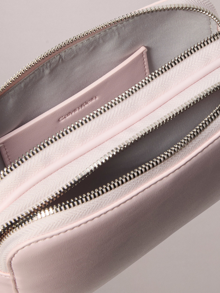 Pink Convertible 2-Strap Crossbody Camera Bag  Women