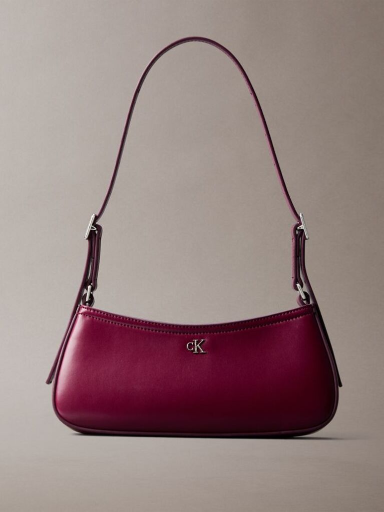 Pink Monogram Logo Hardware Shoulder Bag  Women