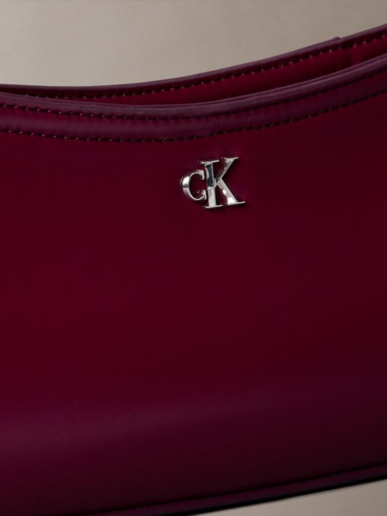 Pink Monogram Logo Hardware Shoulder Bag  Women