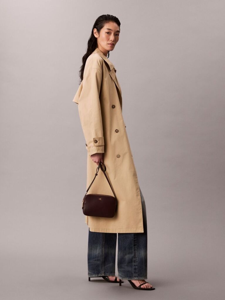 Red Monogram Logo Hardware Camera Bag  Women
