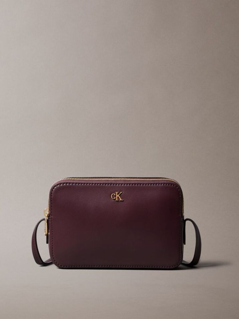 Red Monogram Logo Hardware Camera Bag  Women