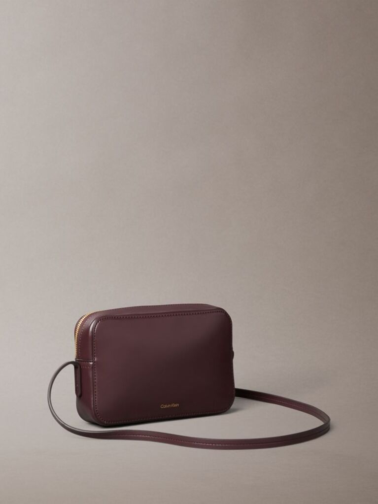 Red Monogram Logo Hardware Camera Bag  Women