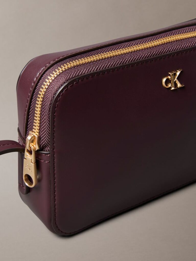 Red Monogram Logo Hardware Camera Bag  Women