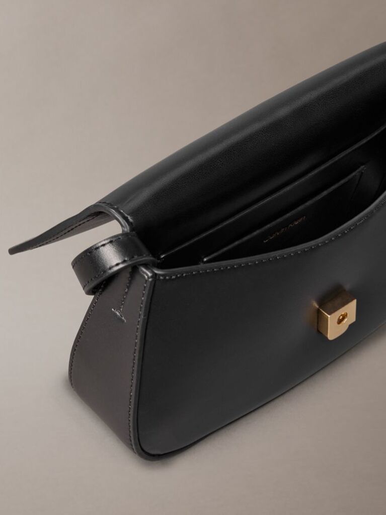 Black Monogram Flap Camera Bag  Women