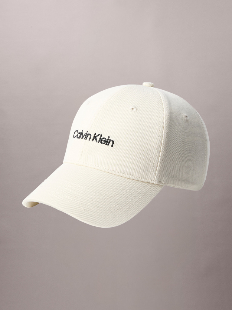 White Cotton Twill Adjustable Cap  Women
