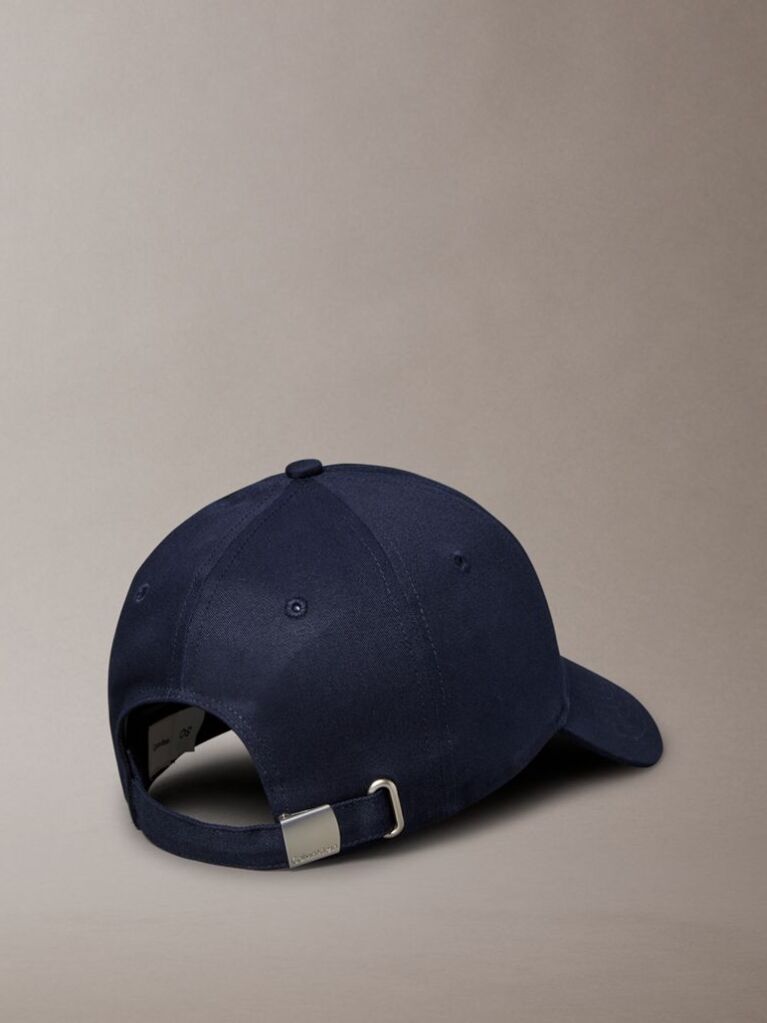 Blue Monogram Shine Embroidery Moire Cap  Women