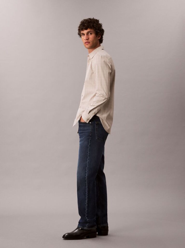 Denim Standard Straight Fit Jeans  Men
