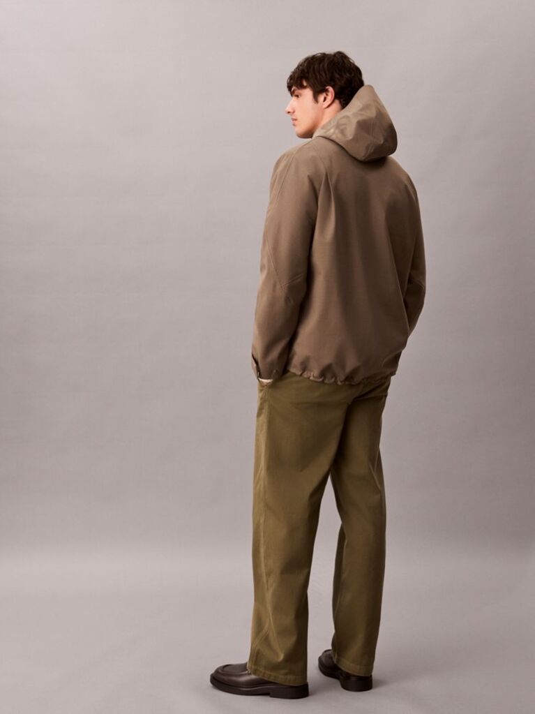 Brown 3-in-1 Tech Shell Parka Jacket  Men