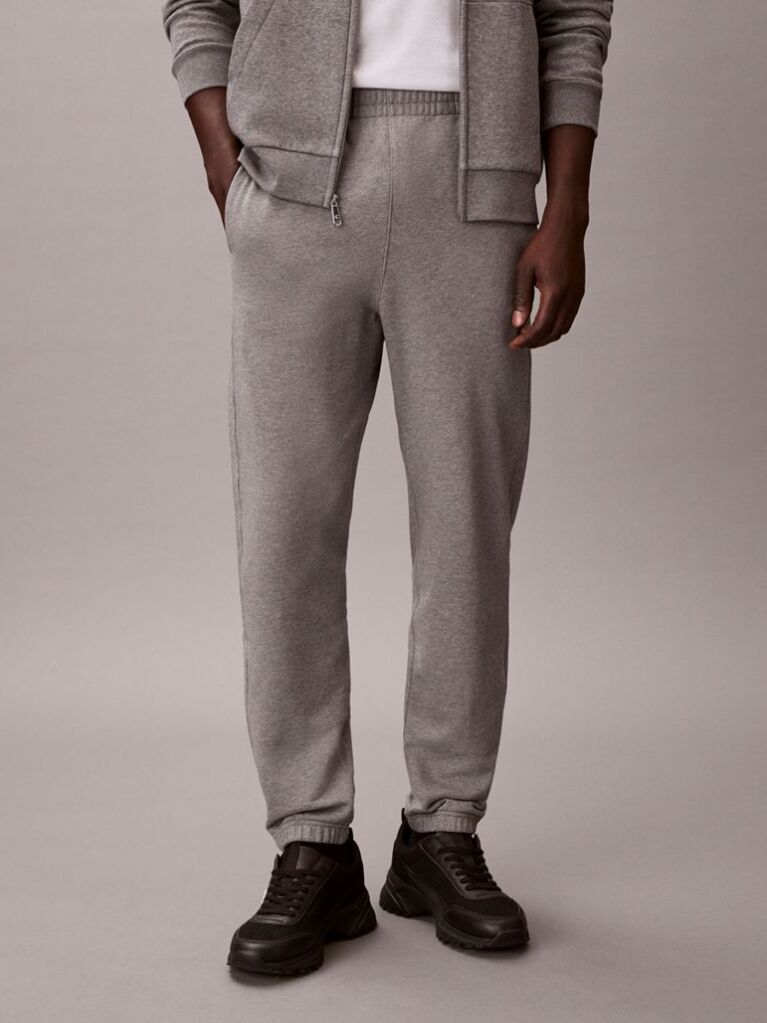 Grey Terry Monogram Jogger  Men