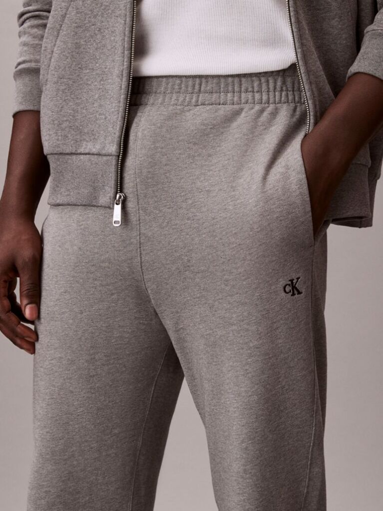 Grey Terry Monogram Jogger  Men
