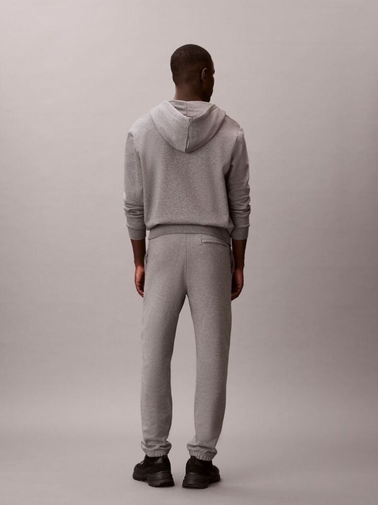 Grey Terry Monogram Jogger  Men