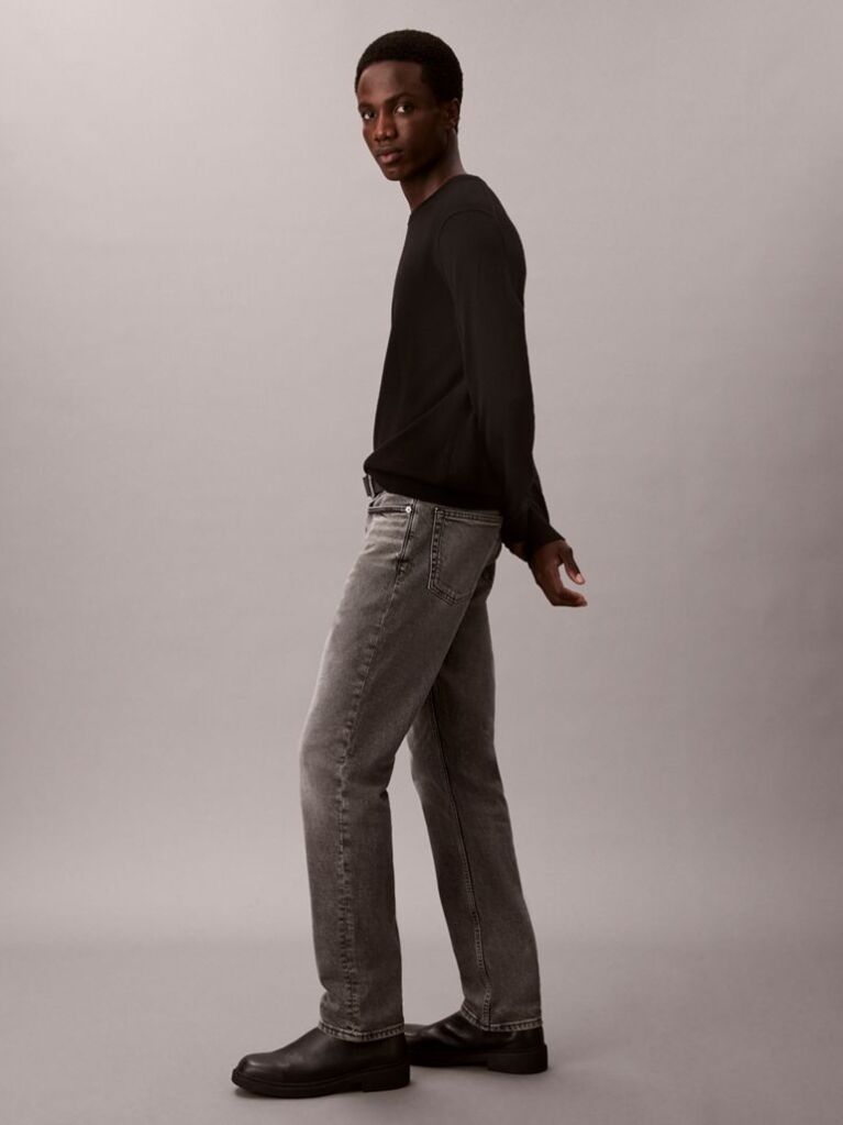 Grey Slim Fit Jeans  Men