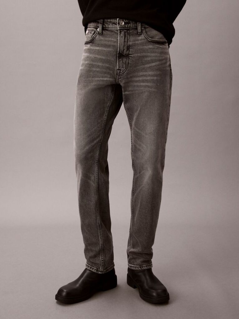 Grey Slim Fit Jeans  Men