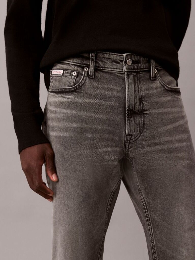 Grey Slim Fit Jeans  Men
