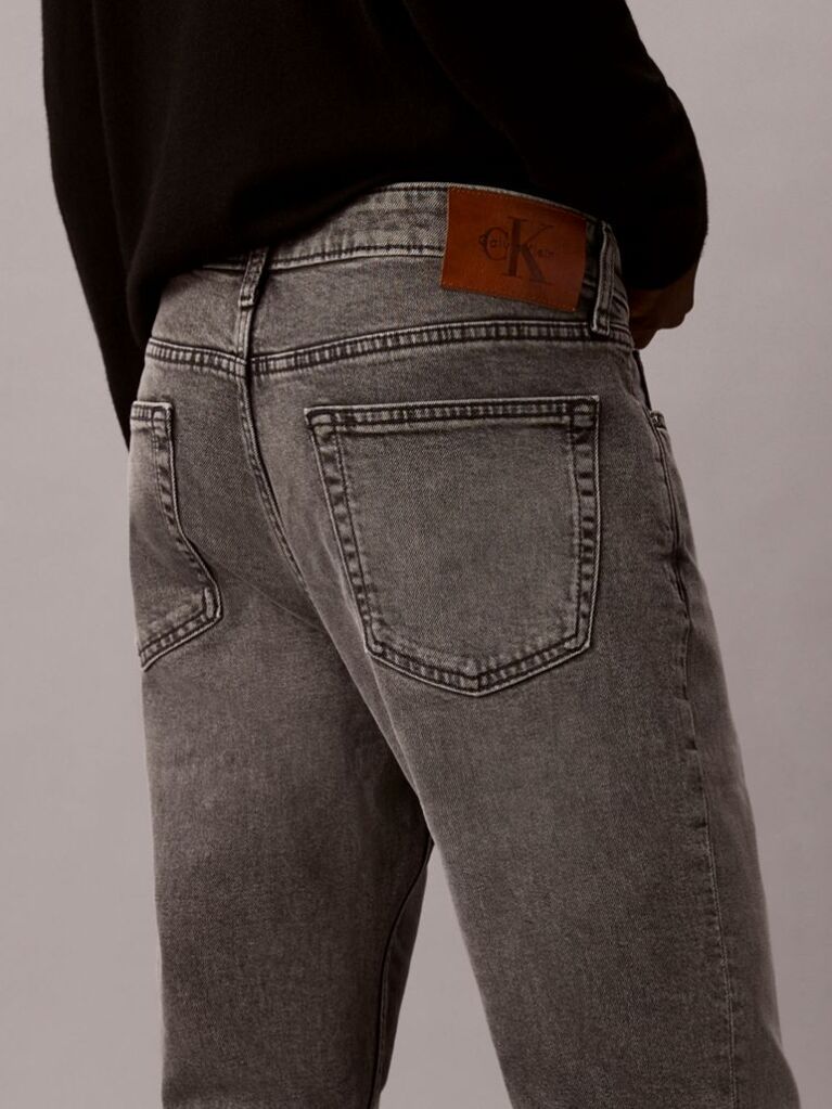 Grey Slim Fit Jeans  Men