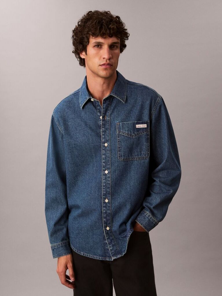 Denim Denim Classic Button-Down Shirt  Men