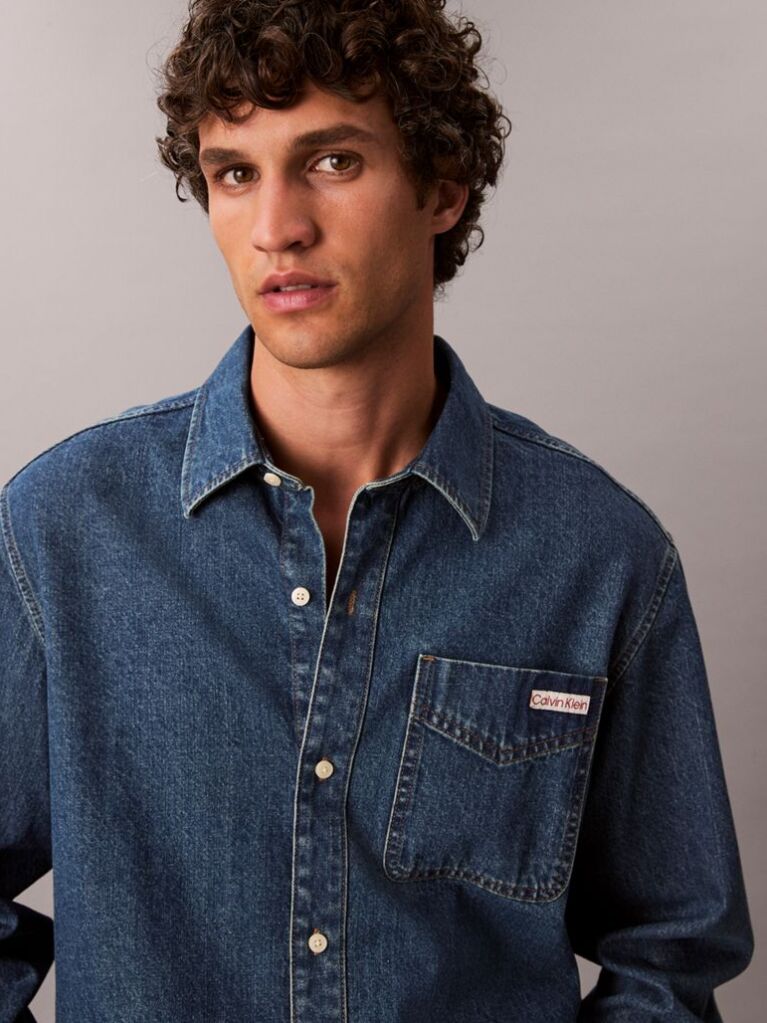 Denim Denim Classic Button-Down Shirt  Men